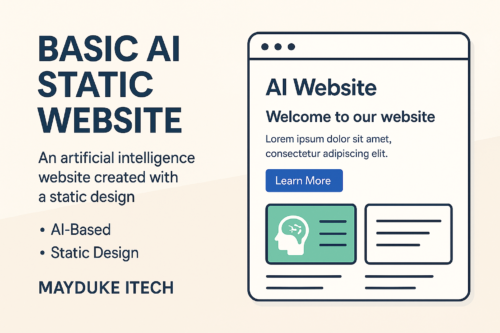 AI Static Website